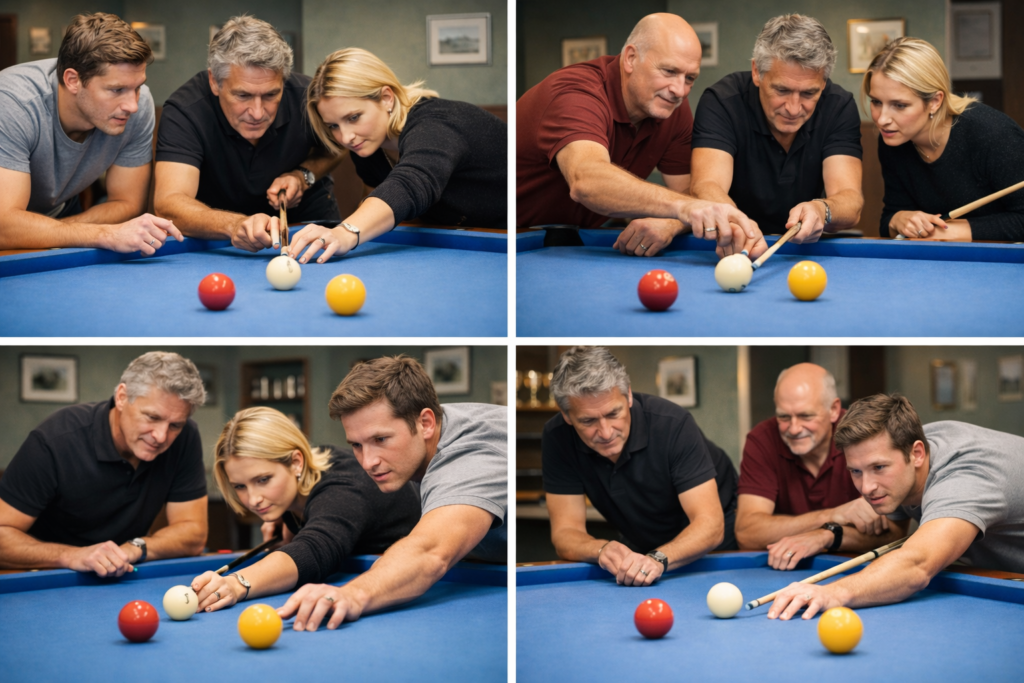 Formation joueurs de billard - stage pratique
